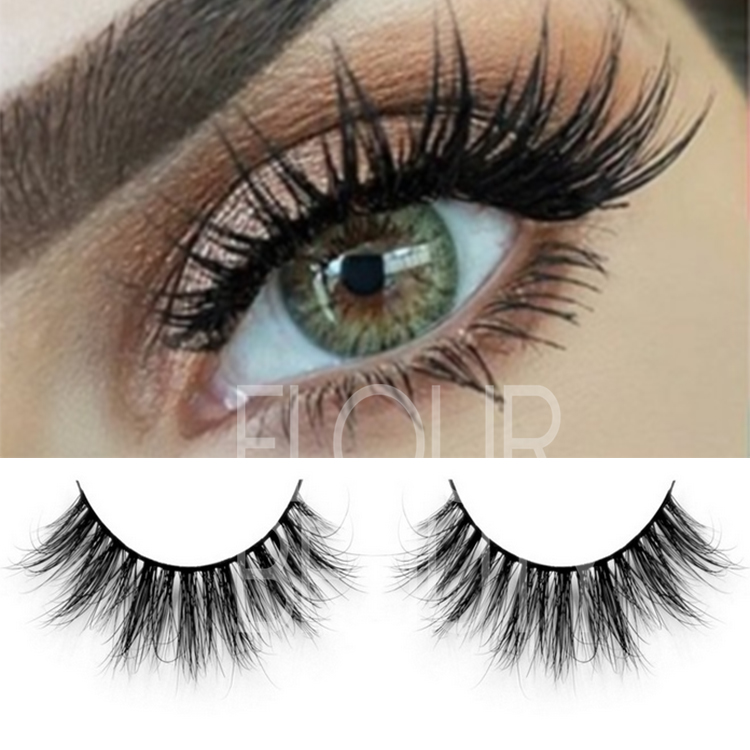 3D double eyelashes in mink fur make eyelashes grow longer ES96